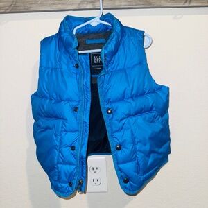 GAP Kids Blue Puffer Vest
